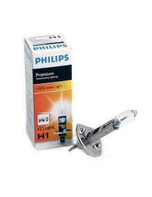 Bec auto cu halogen pentru far Philips H1 Vision +30% 12V 55W